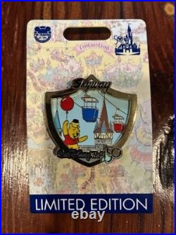 Walt Disney World 50th Anniversary Attraction Crest Pins Lot Of 6