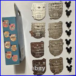 Walt Disney World 55th Anniversary Mystery Pin Full Set Of Eight Pins