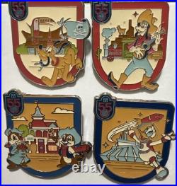 Walt Disney World 55th Anniversary Mystery Pin Full Set Of Eight Pins