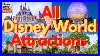 Walt Disney World Attraction Guide All Rides In All Four Parks 2021 Orlando Florida