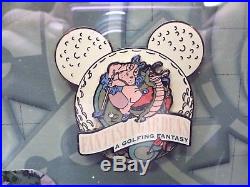 Walt Disney World Cast Atlas Cast Member Mounted And Framed Pin Set 2001
