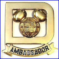 Walt Disney World Cast Member Ambassador Pin (Fantastic Condition!)