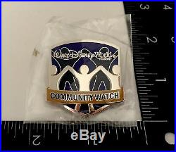 Walt Disney World Community Watch Security Guard Pin Badge Button Cast Member