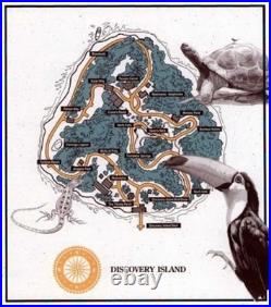 Walt Disney World Discovery Island (2000) Lemur, Tortise, Crane Pin