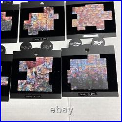Walt Disney World Epcot 1999 -2000 PHOTOMOSAIC PIN puzzle pieces SET All 31 RARE