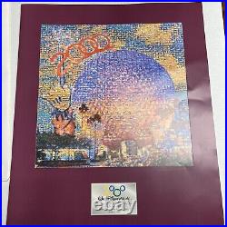 Walt Disney World Epcot 1999 -2000 PHOTOMOSAIC PIN puzzle pieces SET All 31 RARE