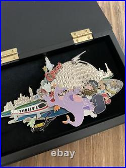 Walt Disney World Epcot Four Park Super Jumbo Collection Pin LE 1000 Figment WDW