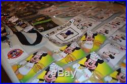 Walt Disney World & Epcot Pins & Toys Lot of 161 Pieces Mickey Mouse Must See