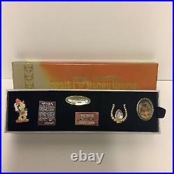 Walt Disney World Frontierland Boxed Pin Set LE of 250 Florida Project READ INFO