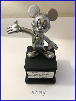 Walt Disney World Marathon Trophy Perfect 10 Member Award 2003 Mickey Mouse