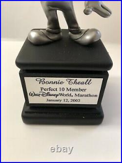 Walt Disney World Marathon Trophy Perfect 10 Member Award 2003 Mickey Mouse