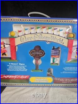 Walt Disney World Monorail Accessories Theme Park Collection 5 Resort Signs