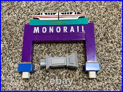Walt Disney World Monorail Switching Station Playset Theme Park INCOMPLETE