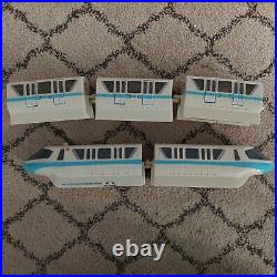 Walt Disney World Monorail Teal Playset Mickey Mouse Theme Park Edition Tested