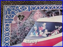Walt Disney World Monorail Train Set Gold Theme Park Exclusive Complete Works