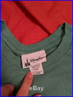 Walt Disney World Orange Bird Since 1971 Florida Shirt SizeXL Green Citrus Swirl