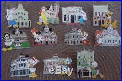 Walt Disney World Pin Main Street Magic Mystery Series Complete Set of 11 LE 400