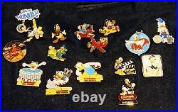 Walt Disney World Pin Trading Bag 115 Pins Early LE, Special, Cast & 3 Lanyard
