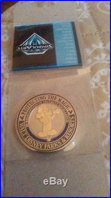 Walt Disney World Protecting The Magic Security Division Challenge Coin RARE