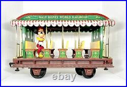 Walt Disney World R. R. Theme Park Mickey And Friends Train Car & Figures Used