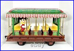 Walt Disney World R. R. Theme Park Mickey And Friends Train Car & Figures Used