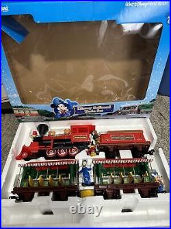 Walt Disney World Railroad Train Set Theme Park Collection Open Box