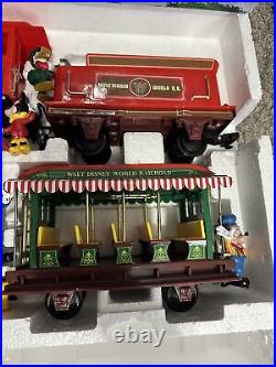 Walt Disney World Railroad Train Set Theme Park Collection Open Box