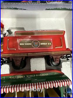 Walt Disney World Railroad Train Set Theme Park Collection Open Box
