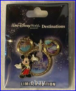 Walt Disney World Resort 2012 Quarterly Theme Park 4 LE 1000 Pins