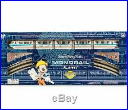 Walt Disney World Resort Monorail Play Set 5 Cars, 14' Track Lights Sounds NEW