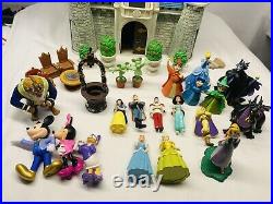 Walt Disney World Retired Cinderella Castle Monorail Playset & Acc. Not Comp