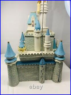 Walt Disney World Retired Cinderella Castle Monorail Playset & Acc. Not Comp