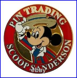 Walt Disney World Scoop Sanderson Pin Trading Pin (LE 750)