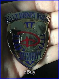 Walt Disney World Security Badge Sun Badge Full Size