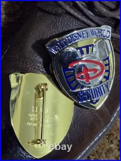 Walt Disney World Security Badge set worn