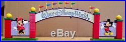 Walt Disney World Theme Park Exclusive Monorail Playset Main Entrance Light Sign