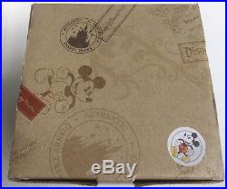 Walt Disney World Theme Park Magic Kingdom Mickey Mouse Music Box Snowglobe NIB