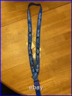 Walt Disney World Theme Park Pins With Lanyard