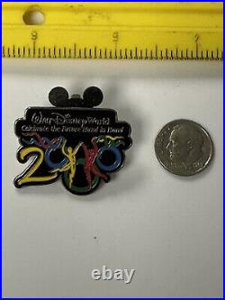 Walt Disney World Vintage 2000 millennium WDW Parks Pin Celebrate The Future
