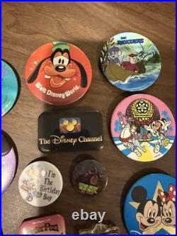 Walt Disney World Vintage Buttons Key Chains And Other