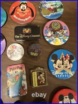 Walt Disney World Vintage Buttons Key Chains And Other