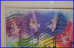 Wdw Disney Epcot Event Musical Figment Framed Le 500 6 Pins Set