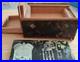 Wooden Inlay Puzzle Box with a Secret Drawer’The Haunted Mansion’ Theme