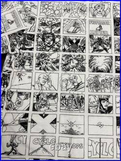 X-Men The Animated Series T-Shirt Opening Theme Song Storyboards Disney Parks