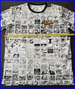 X-Men The Animated Series T-Shirt Opening Theme Song Storyboards Disney Parks